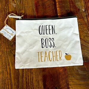 💛Teacher Appreciation Canvas Pouch